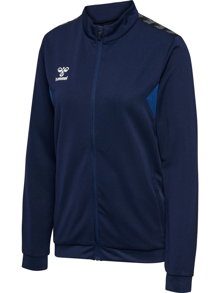 Hummel hmlAUTHENTIC PL ZIP JACKET WOMAN - marine