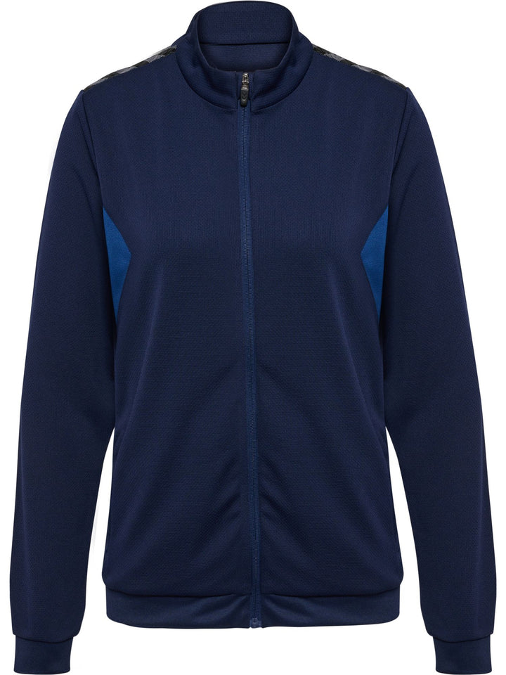 Hummel hmlAUTHENTIC PL ZIP JACKET WOMAN - marine
