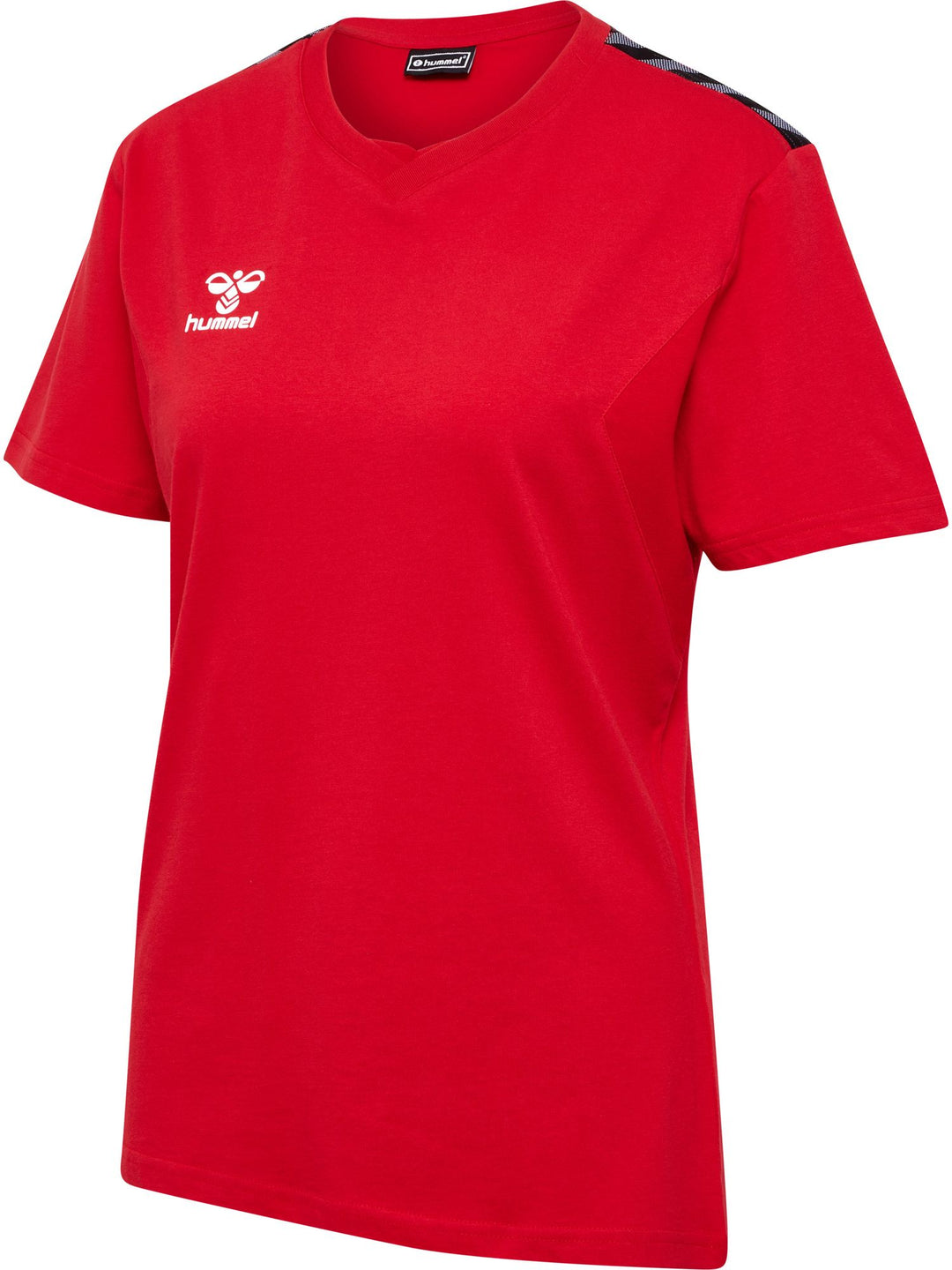 Hummel hmlAUTHENTIC CO T-SHIRT S/S WOMAN - TRUE RED