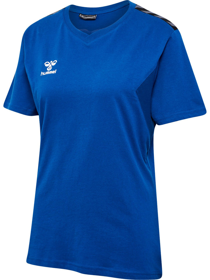 Hummel hmlAUTHENTIC CO T-SHIRT S/S WOMAN - true blue