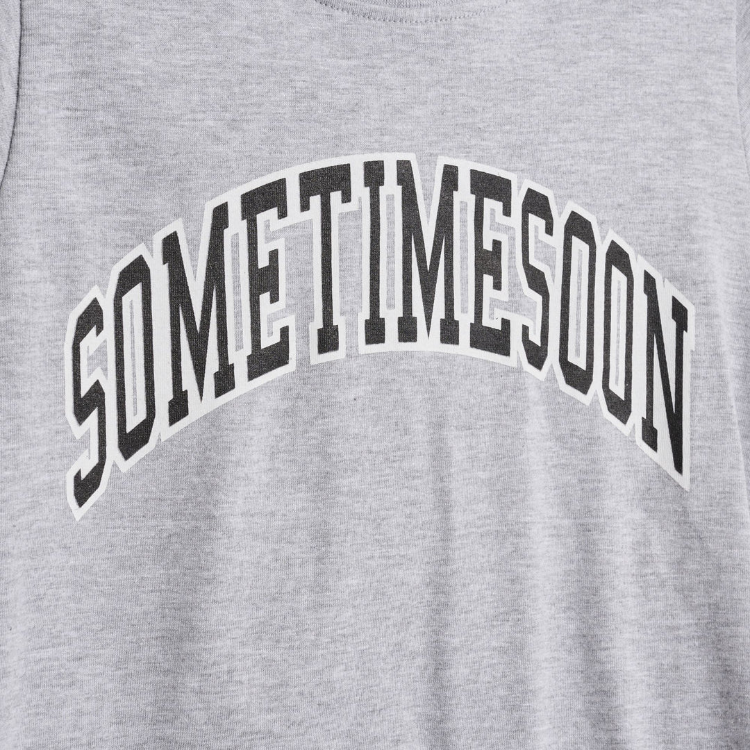 Hummel stsOCEAN T-SHIRT S/S - GREY MELANGE - 140 - grey melange