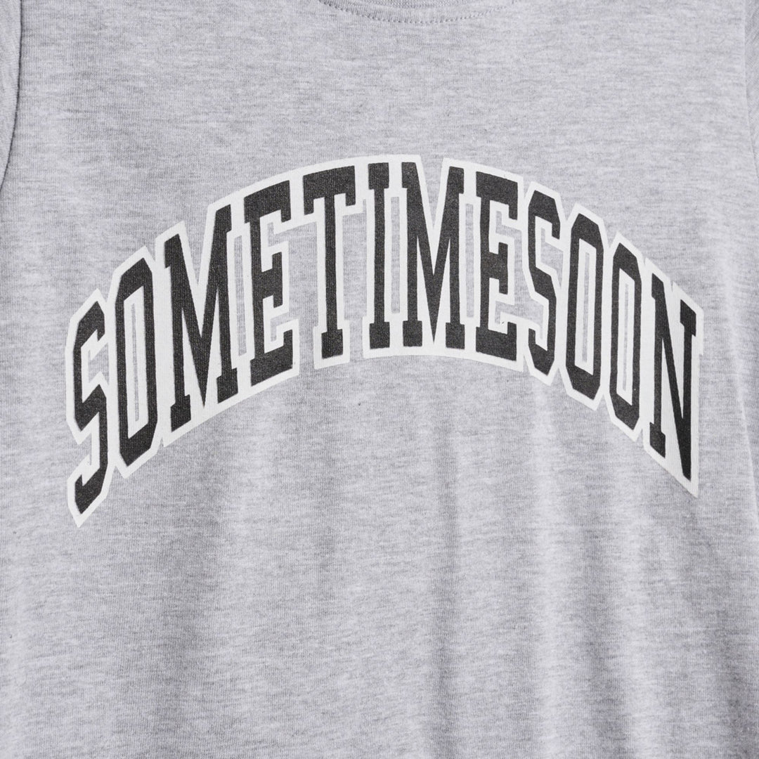 Hummel stsOCEAN T-SHIRT S/S - GREY MELANGE - 140 - grey melange