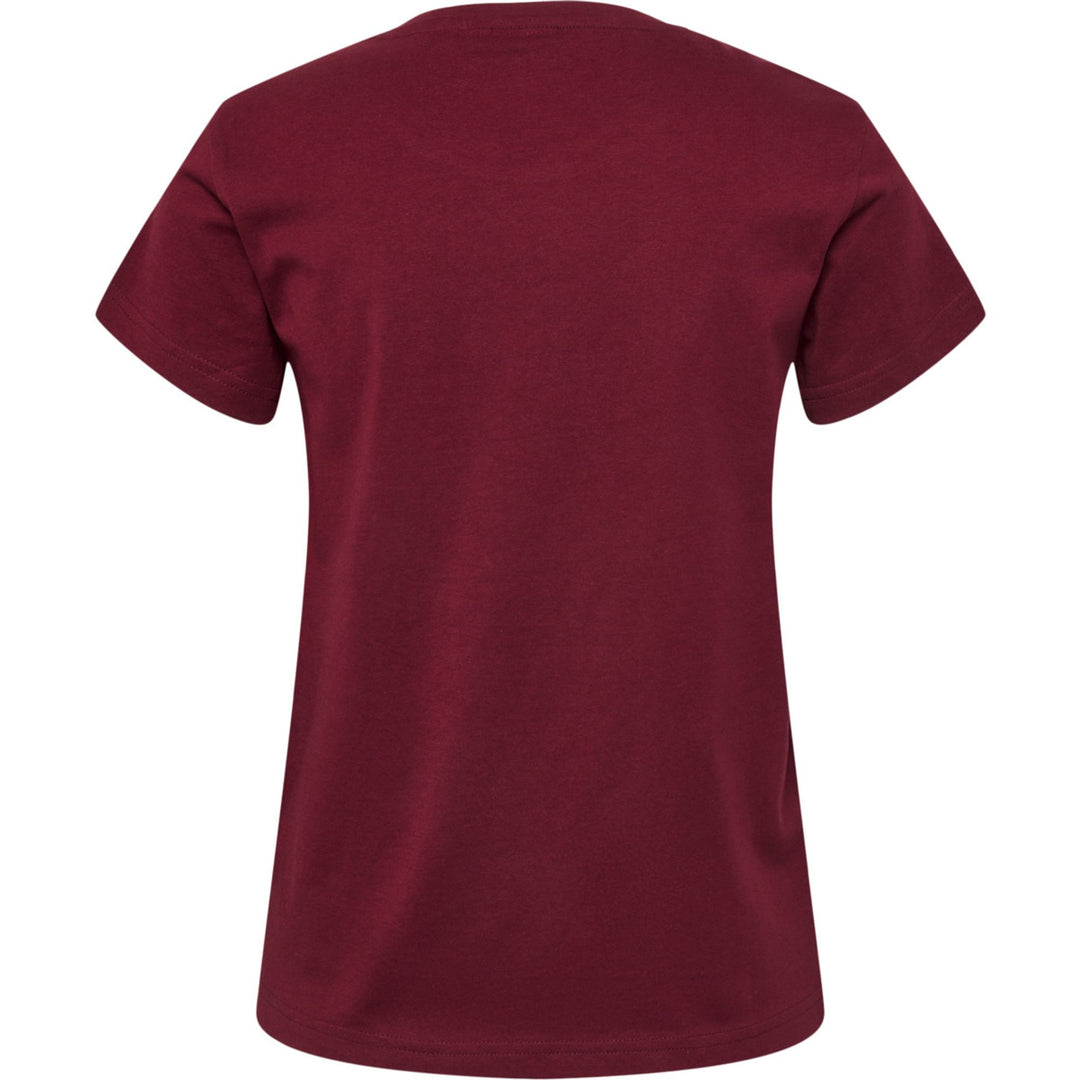 Hummel hmlBOOSTER WOMAN T-SHIRT - cabernet