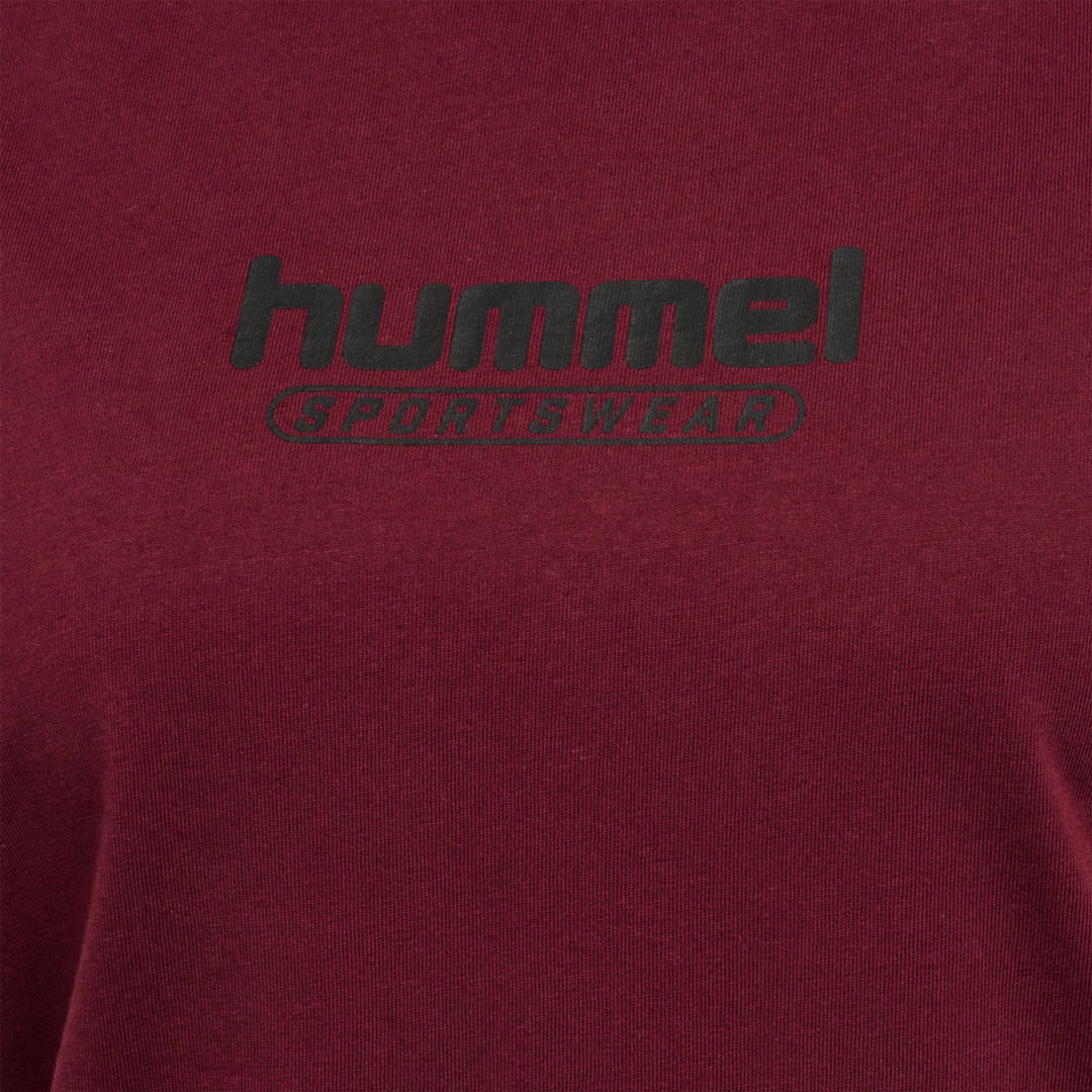 Hummel hmlBOOSTER WOMAN T-SHIRT - cabernet