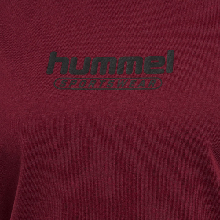 Hummel hmlBOOSTER WOMAN T-SHIRT - cabernet