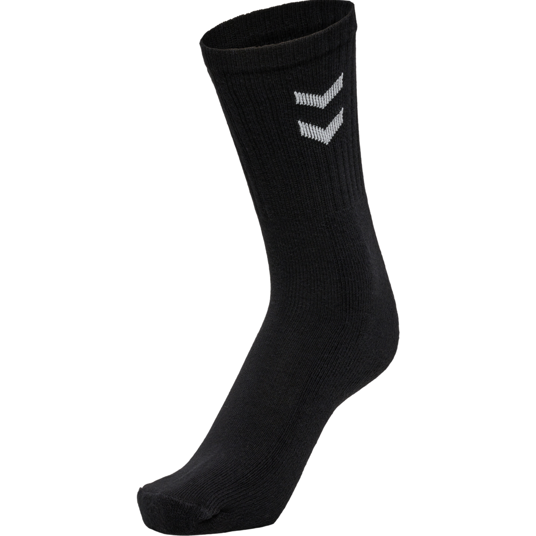 Hummel Basic Socken Socks 3-Pack - Sportsocken, Tennissocken - schwarz