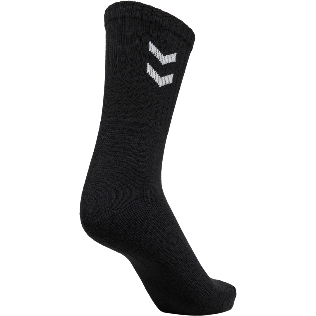 Hummel Basic Socken Socks 3-Pack - Sportsocken, Tennissocken - schwarz