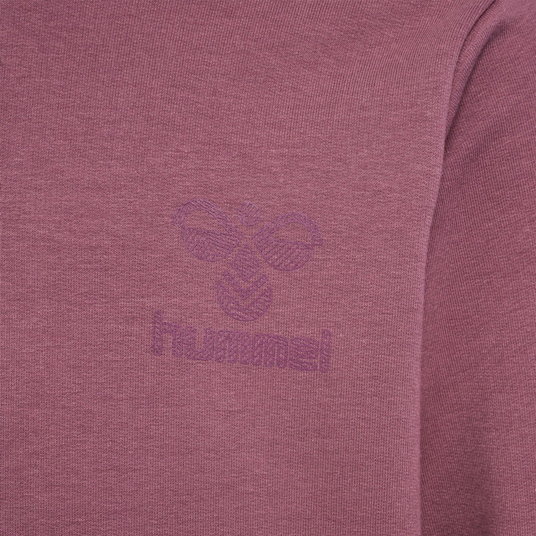 Hummel hmlFASTWO HOODIE - wistful mauve