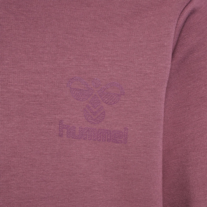 Hummel hmlFASTWO HOODIE - wistful mauve