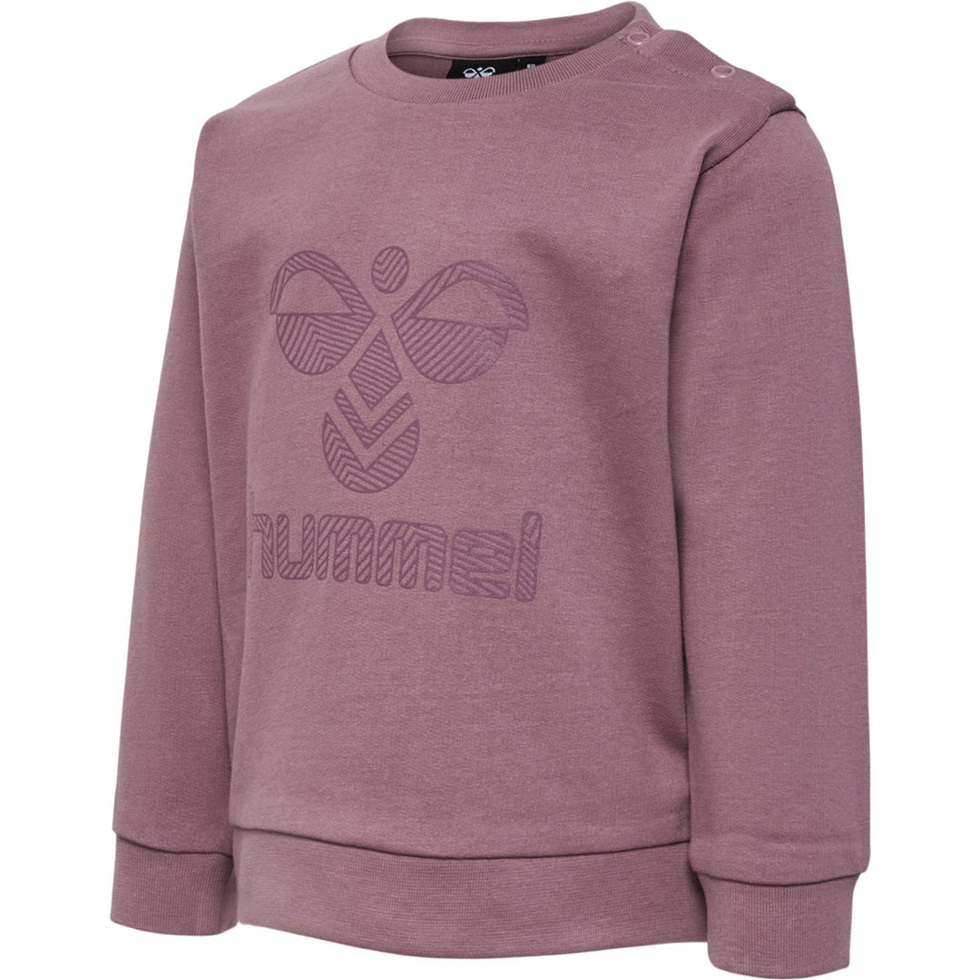 Hummel hmlFASTWO LIME SWEATSHIRT - wistful mauve