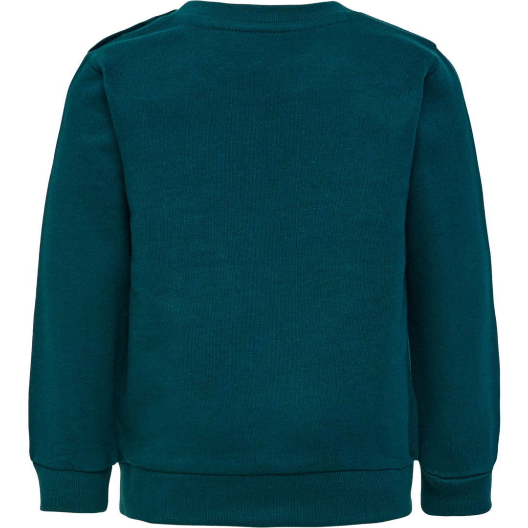 Hummel hmlFASTWO LIME SWEATSHIRT - deep teal