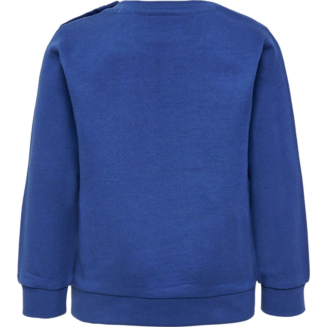 Hummel hmlFASTWO LIME SWEATSHIRT - true navy