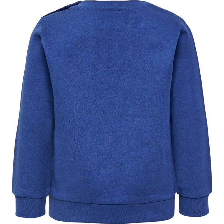 Hummel hmlFASTWO LIME SWEATSHIRT - true navy