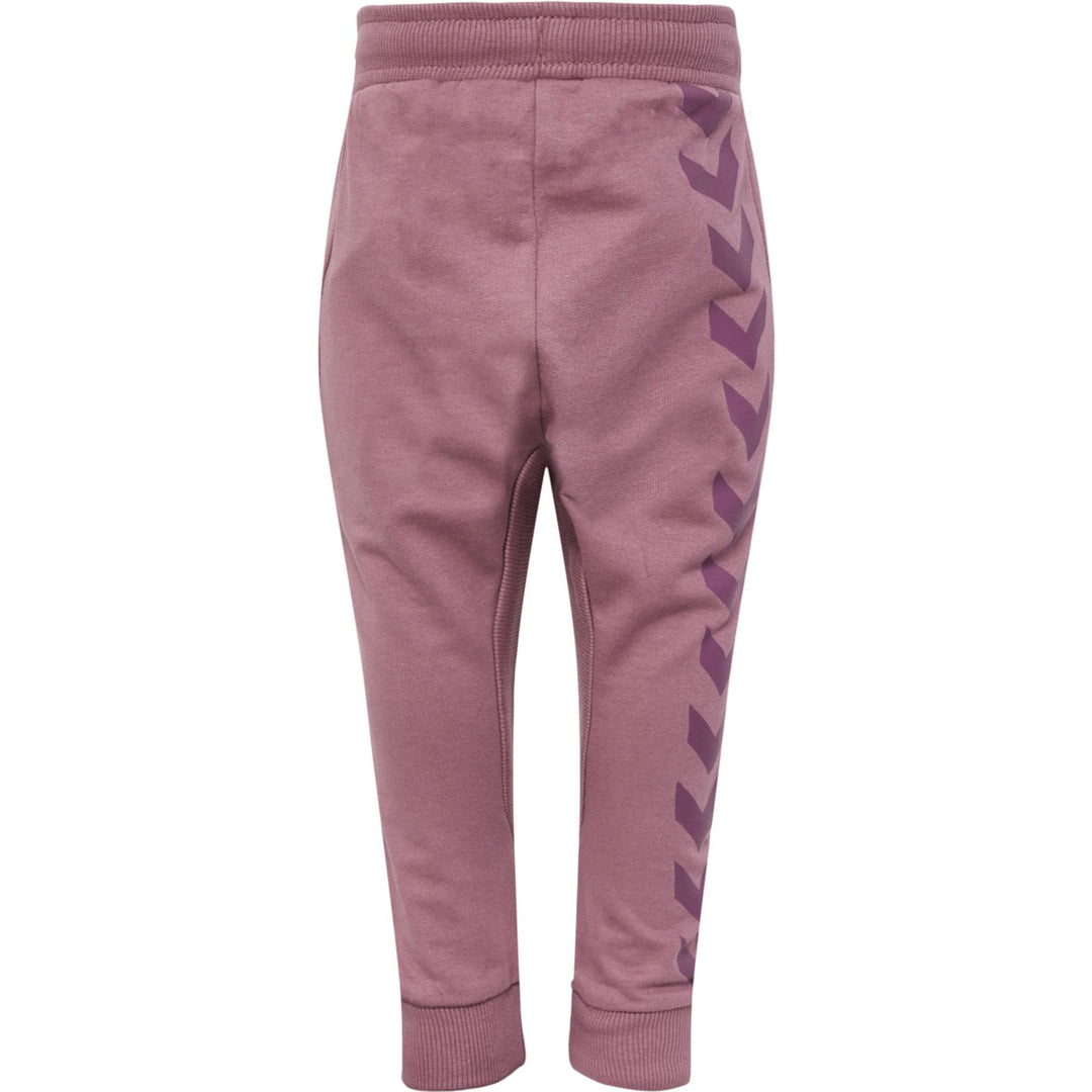 Hummel hmlFASTWO APPLE PANTS - wistful mauve
