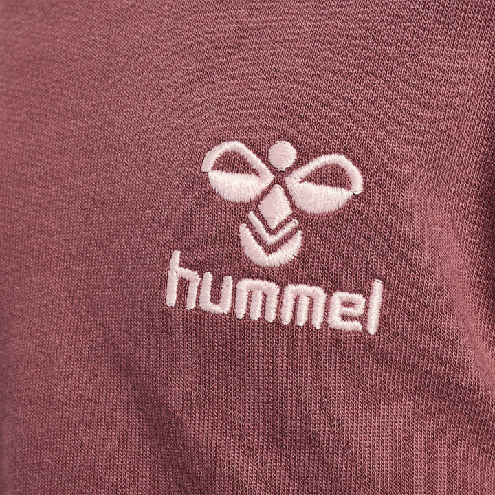 Hummel Hmlolga Sweat Dress - rose brown