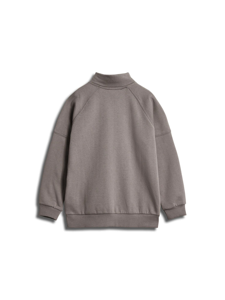 Hummel stsHARRY HALF ZIP - STEEPLE GRAY - 164 - steeple gray