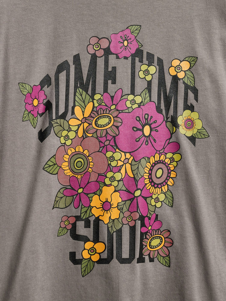 Hummel stsJESSIE T-SHIRT - STEEPLE GRAY - 140 - steeple gray