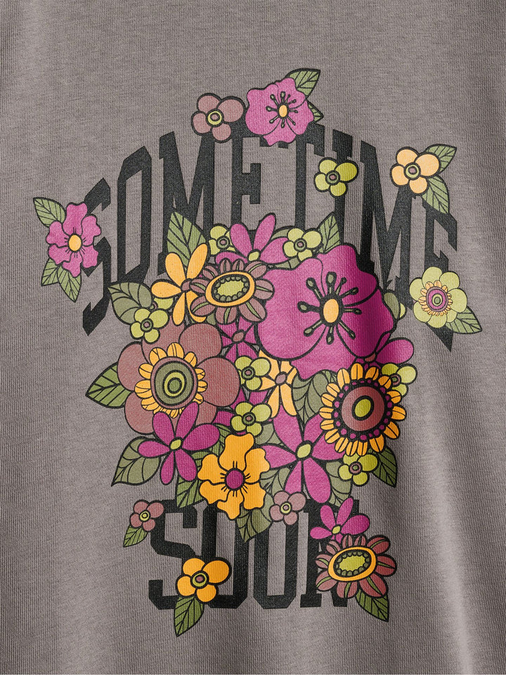 Hummel stsJESSIE SWEATSHIRT - STEEPLE GRAY - 140 - steeple gray