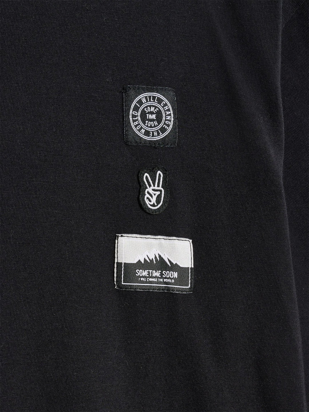 Hummel stsTHIAGO T-SHIRT - BLACK - 164 - black