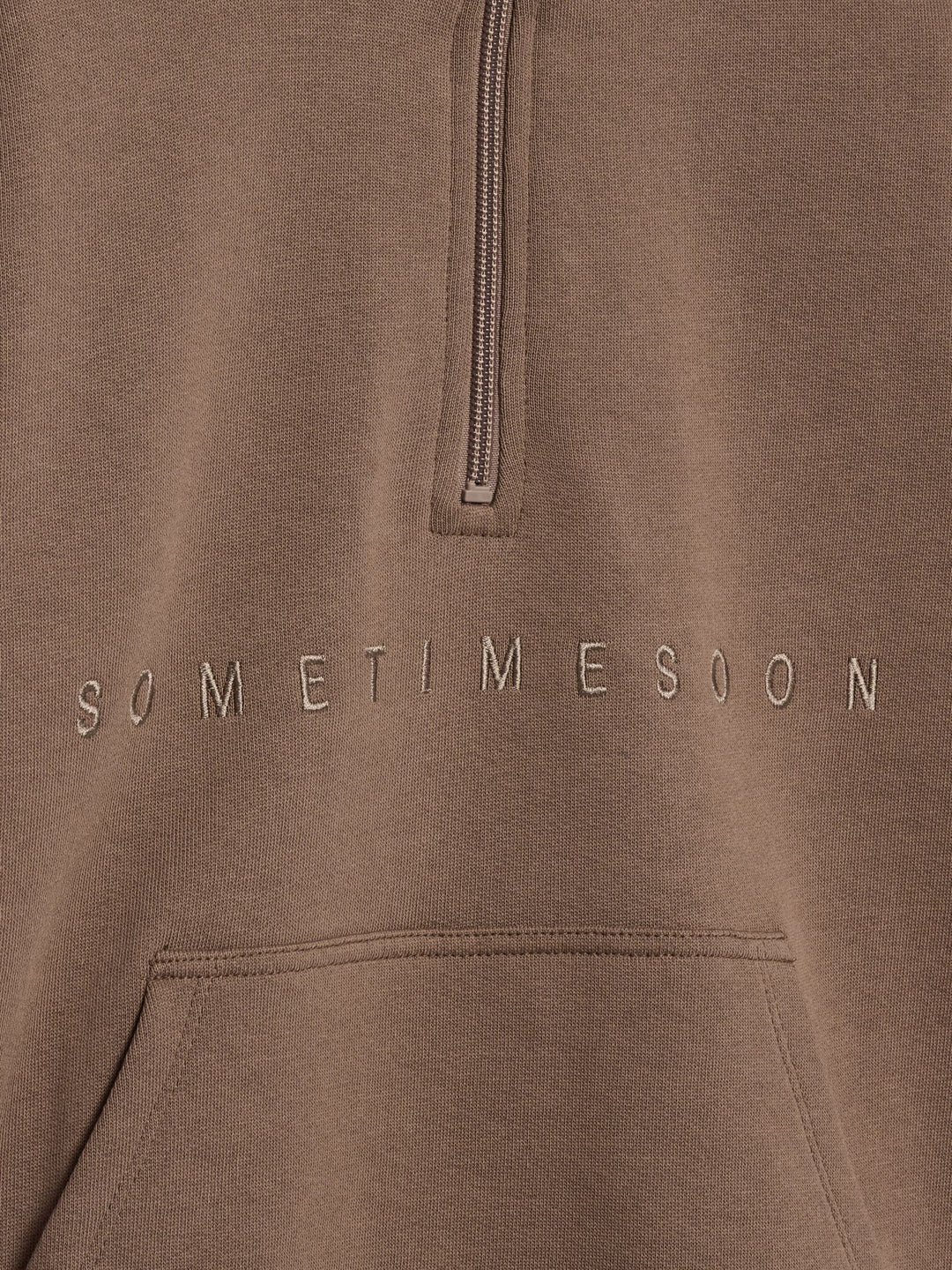 Hummel stsJONAS HALF ZIP - FOSSIL - 164 - fossil