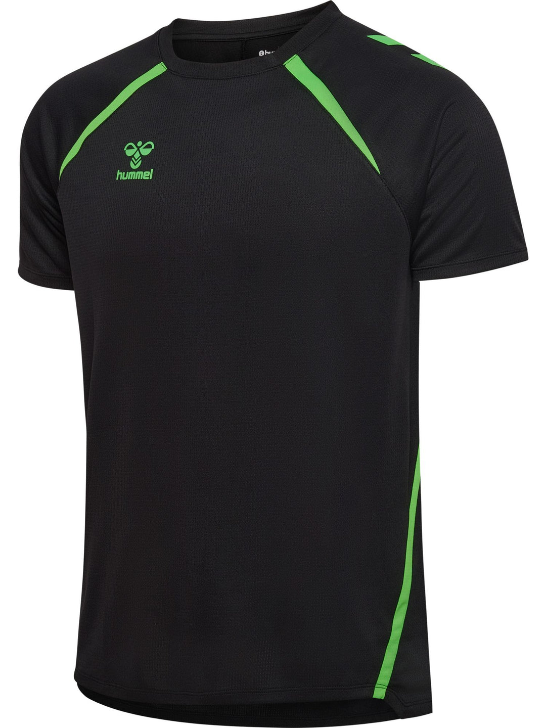 Hummel Hmllead 2.0 Jersey S/S - black/green gecko