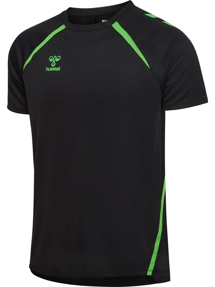 Hummel Hmllead 2.0 Jersey S/S - black/green gecko