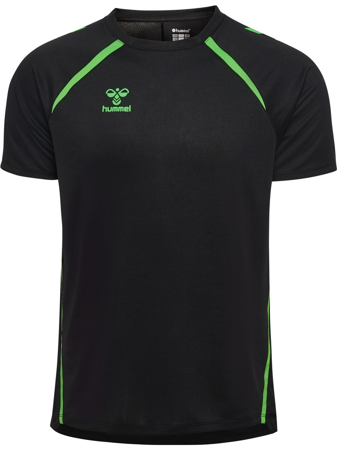 Hummel Hmllead 2.0 Jersey S/S - black/green gecko