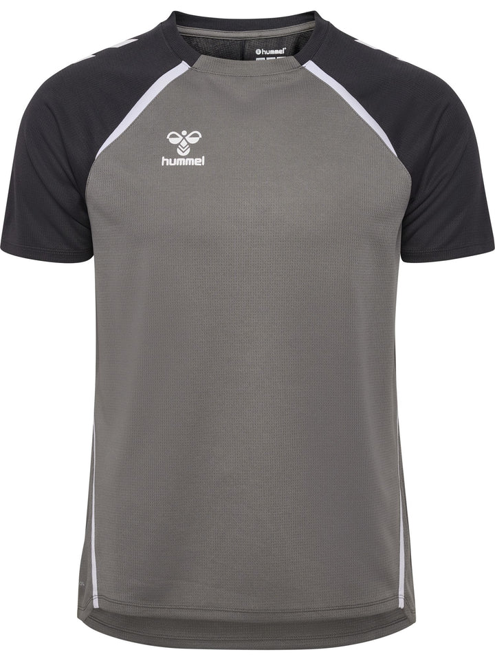 Hummel Hmllead 2.0 Jersey S/S - steel gray/asphalt