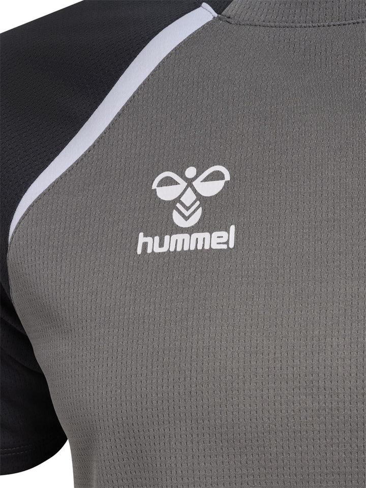 Hummel Hmllead 2.0 Jersey S/S - steel gray/asphalt