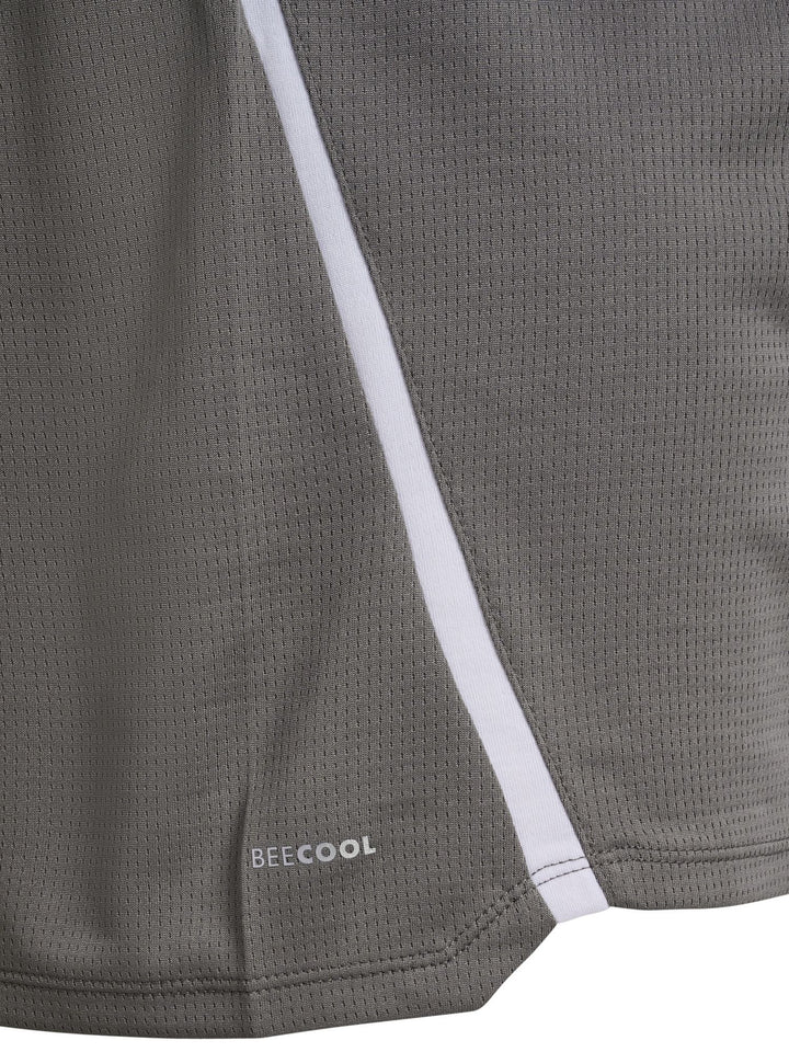Hummel Hmllead 2.0 Jersey S/S - steel gray/asphalt