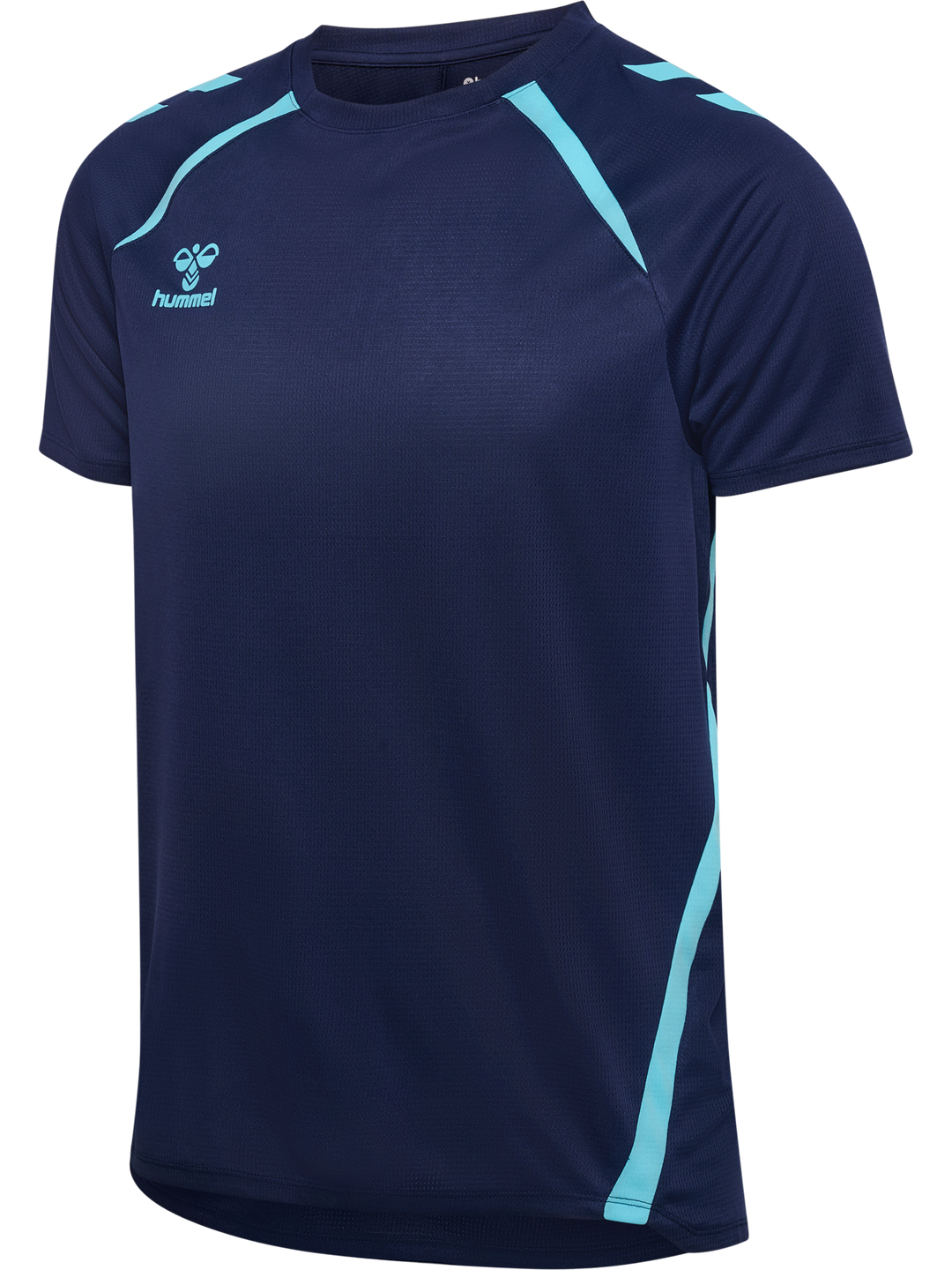 Hummel Hmllead 2.0 Jersey S/S - marine/blue fish
