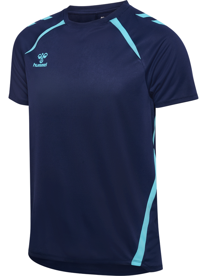 Hummel Hmllead 2.0 Jersey S/S - marine/blue fish