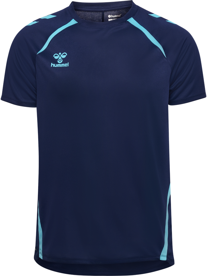 Hummel Hmllead 2.0 Jersey S/S - marine/blue fish