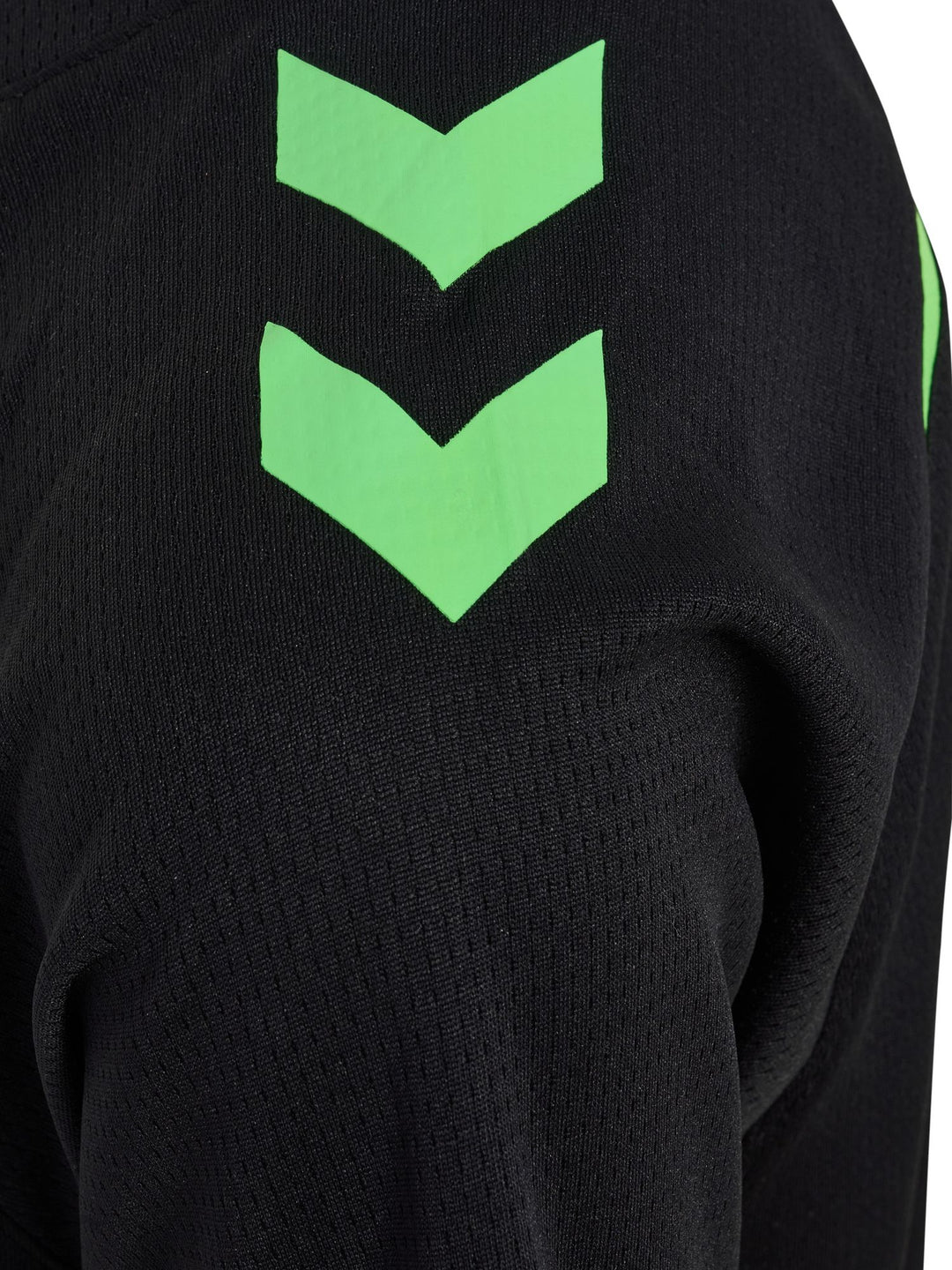 Hummel Hmllead 2.0 Jersey S/S Kids - black/green gecko