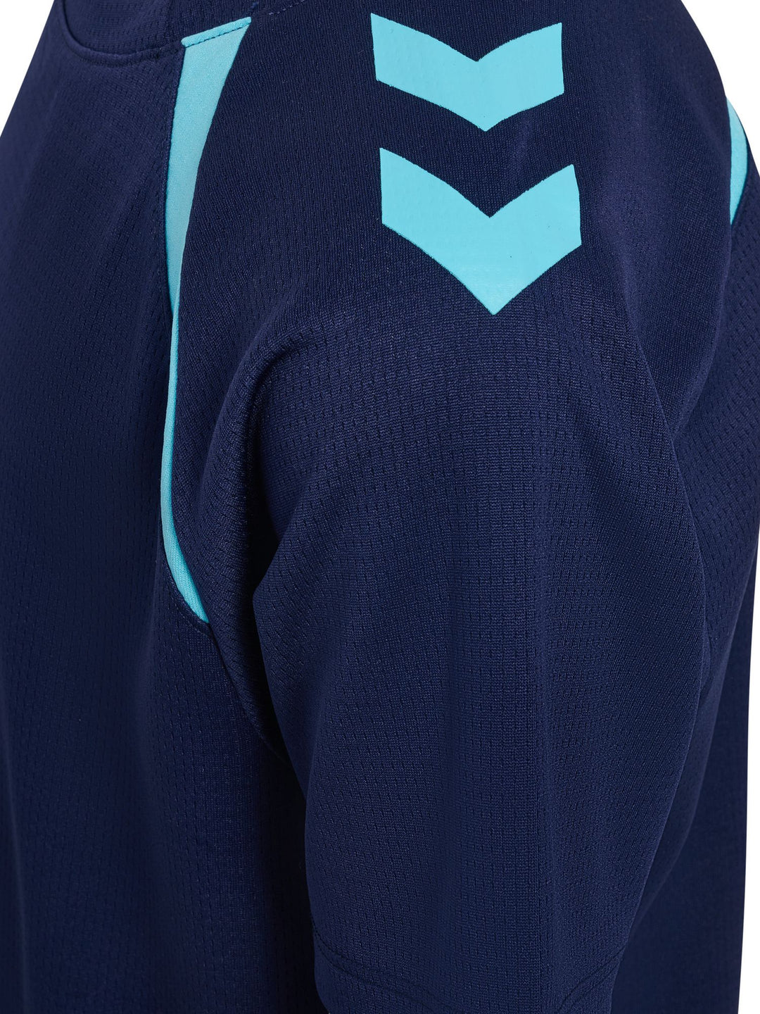 Hummel Hmllead 2.0 Jersey S/S Kids - marine/blue fish
