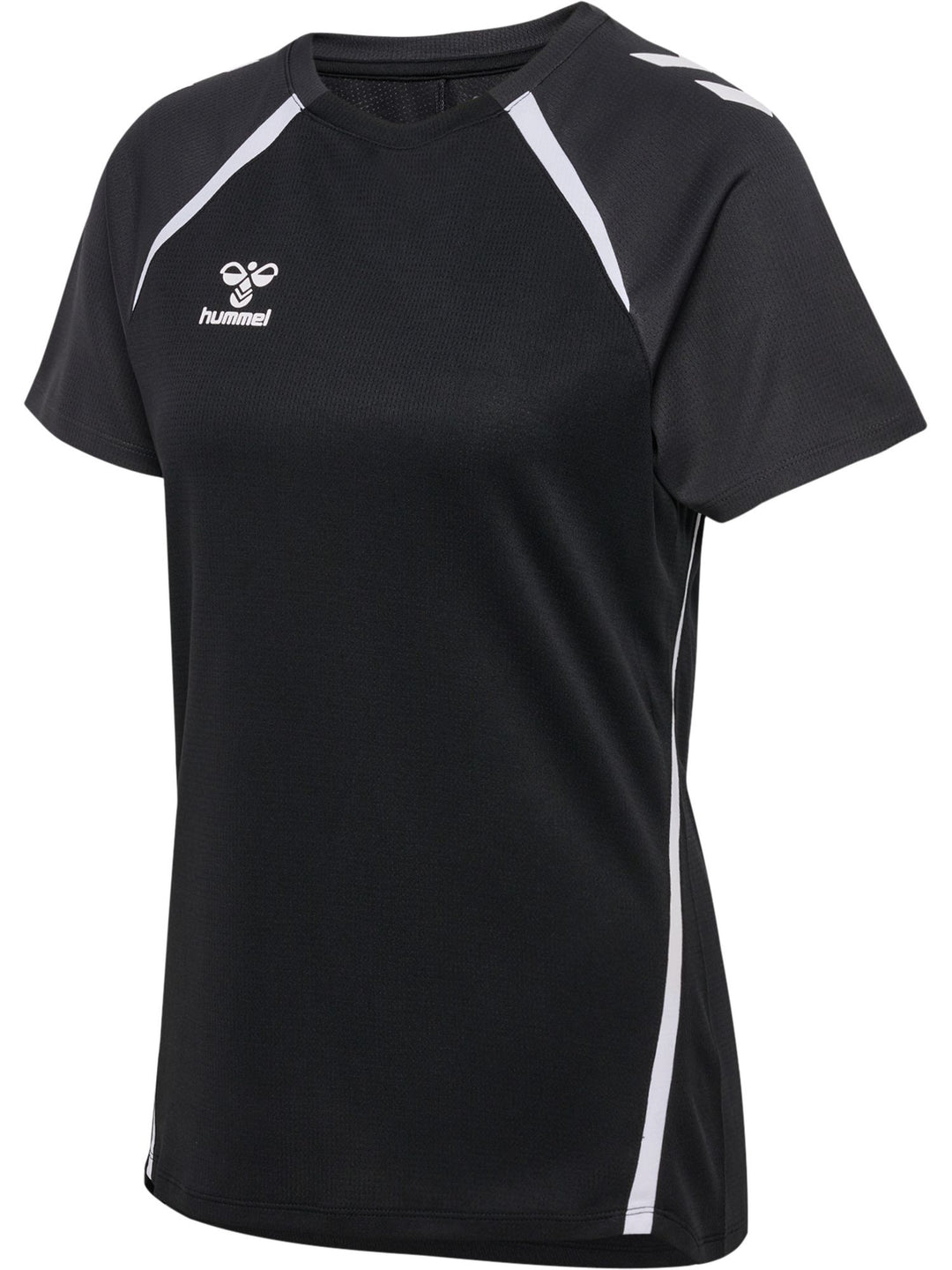 Hummel Hmllead 2.0 Jersey S/S Woman - black/asphalt