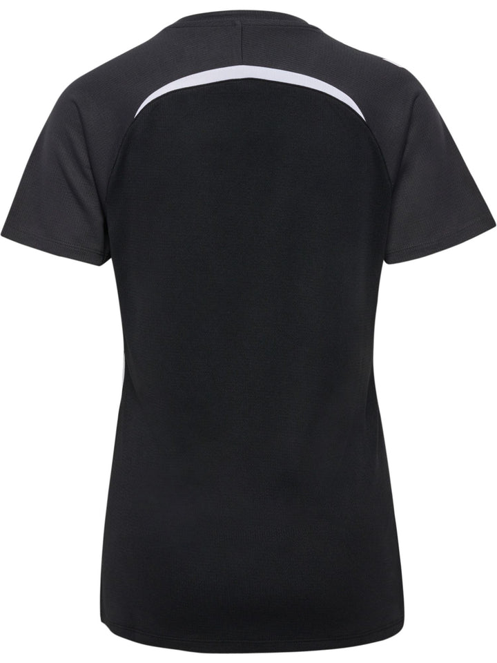 Hummel Hmllead 2.0 Jersey S/S Woman - black/asphalt
