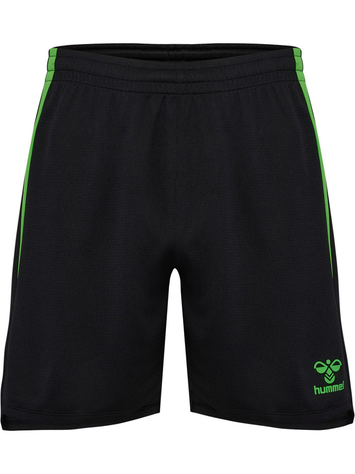 Hummel Hmllead 2.0 Shorts - black/green gecko