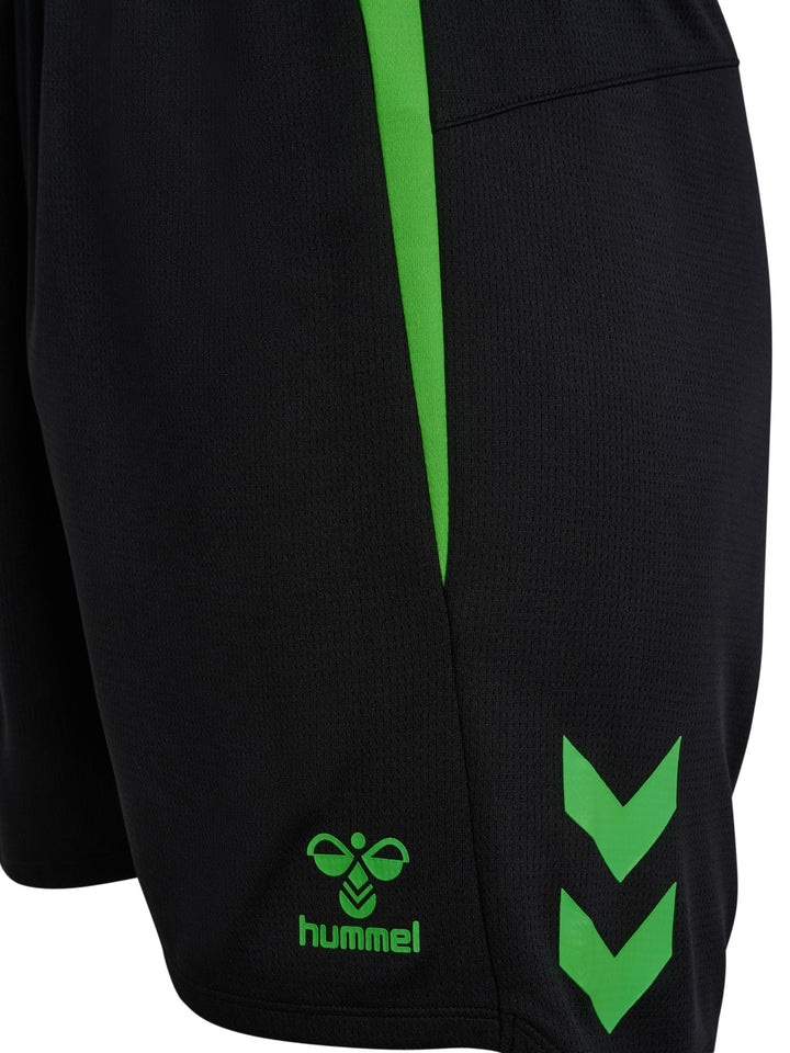 Hummel Hmllead 2.0 Shorts - black/green gecko