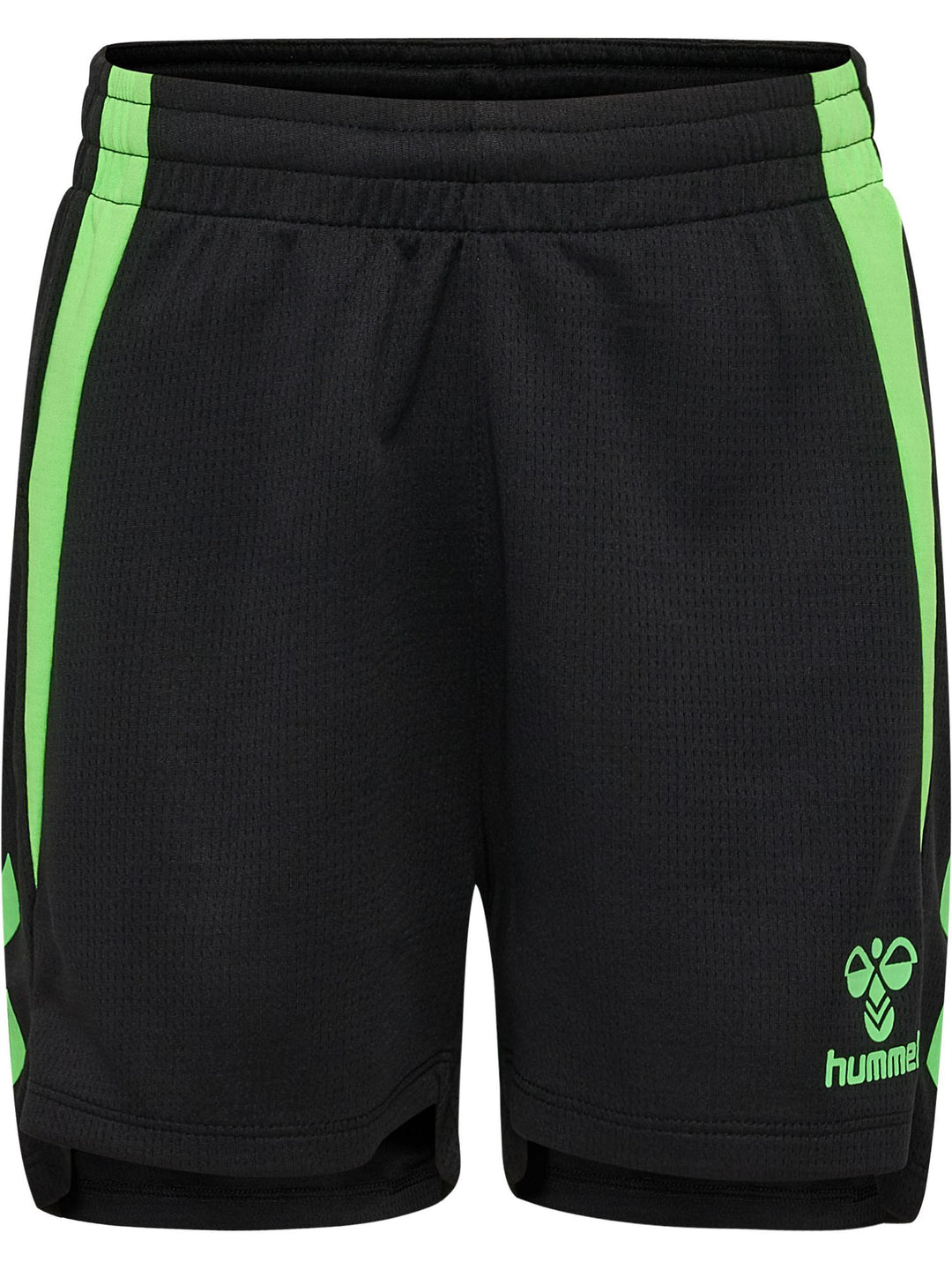 Hummel Hmllead 2.0 Shorts Kids - black/green gecko