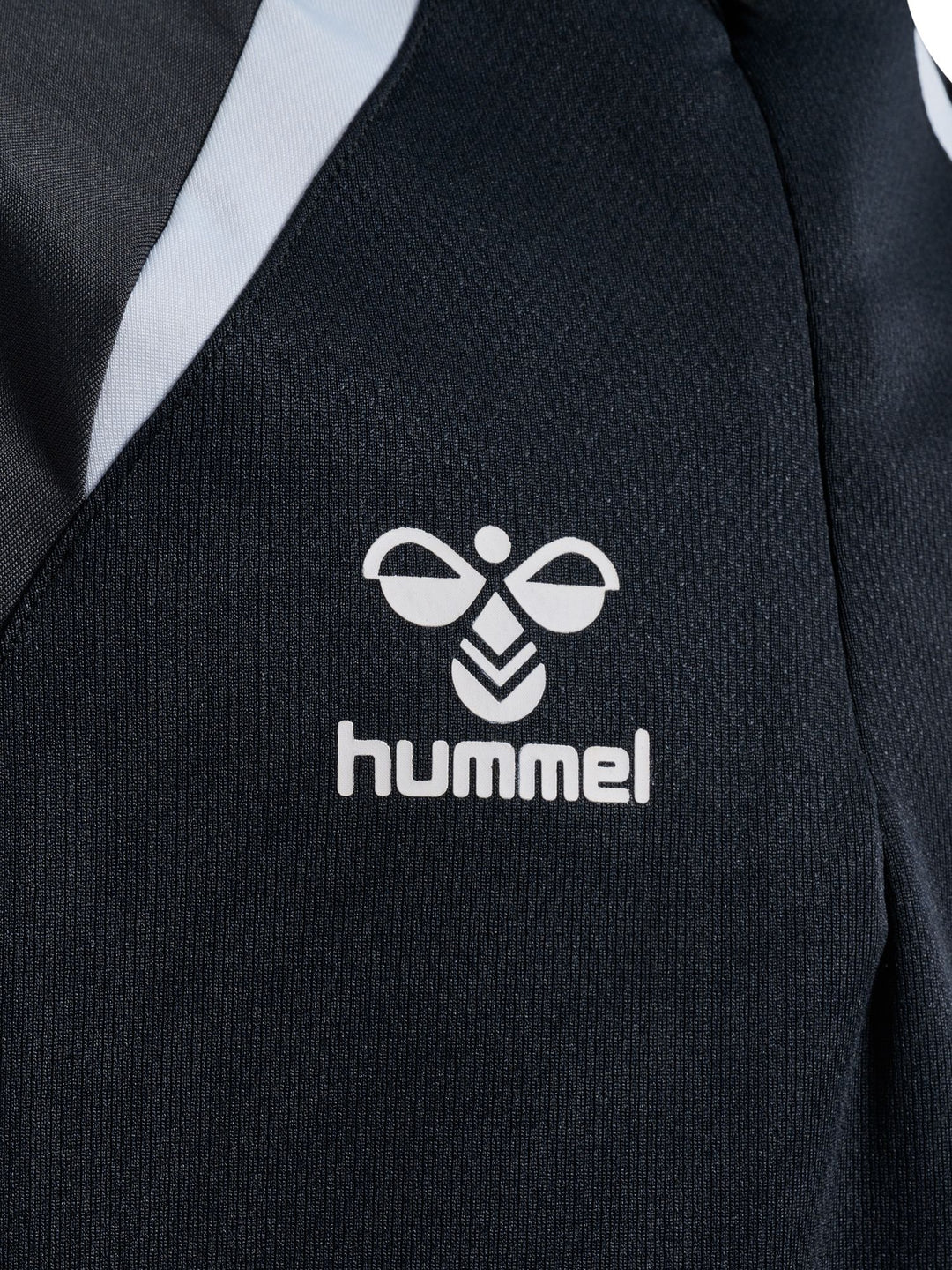 Hummel hmlLEAD 2.0 HALF ZIP KIDS - BLACK/ASPHALT