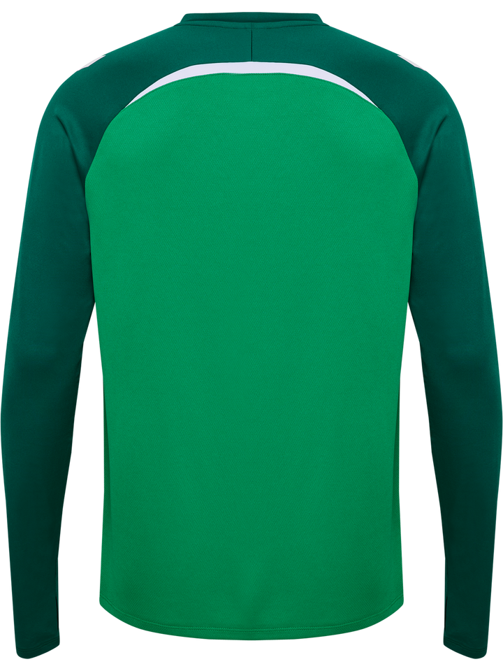 Hummel Hmllead 2.0 Crew Sweat - jelly bean/evergreen