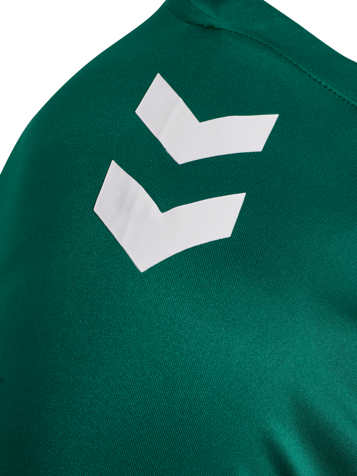 Hummel Hmllead 2.0 Crew Sweat - jelly bean/evergreen