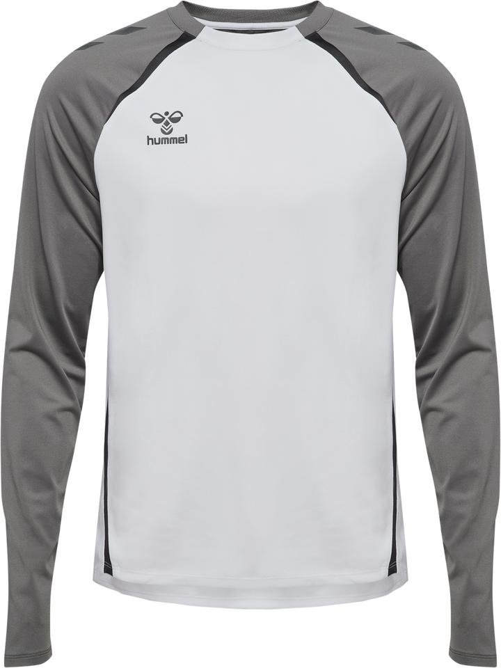 Hummel Hmllead 2.0 Crew Sweat - white/steel gray