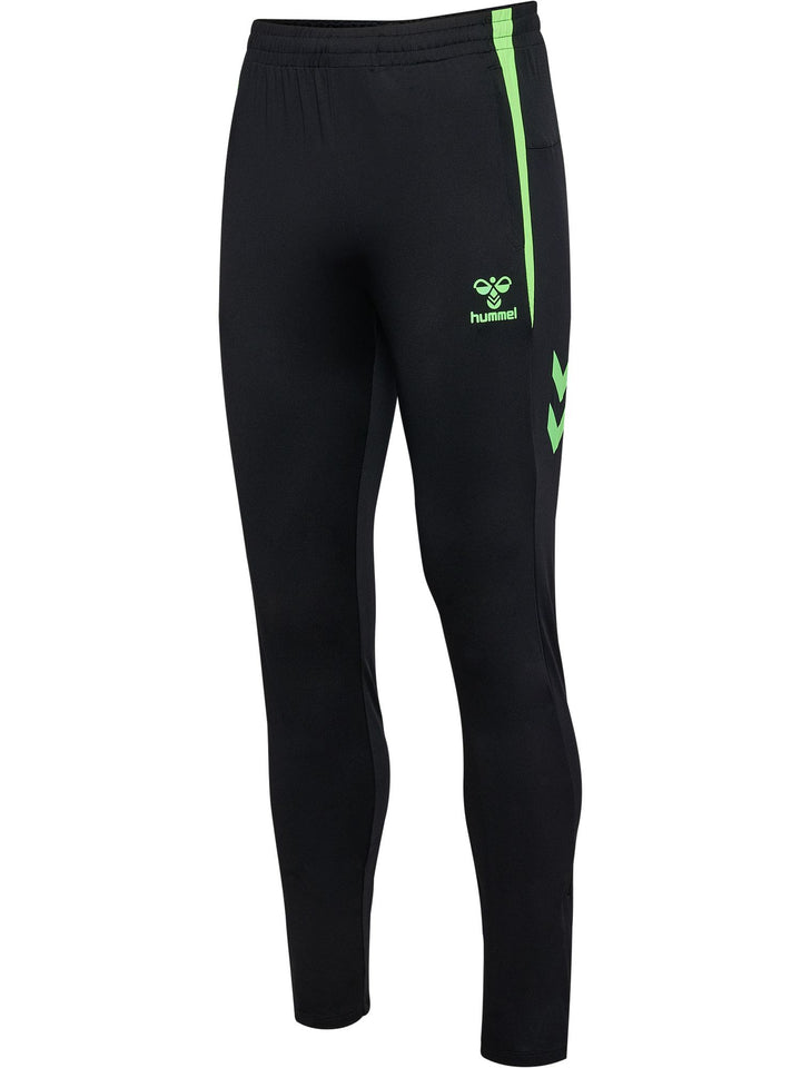 Hummel Hmllead 2.0 Training Pants - black/green gecko