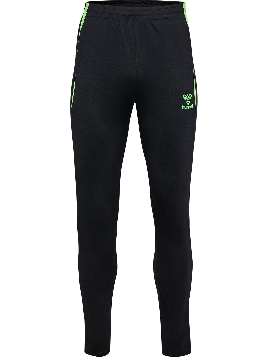 Hummel Hmllead 2.0 Training Pants - black/green gecko