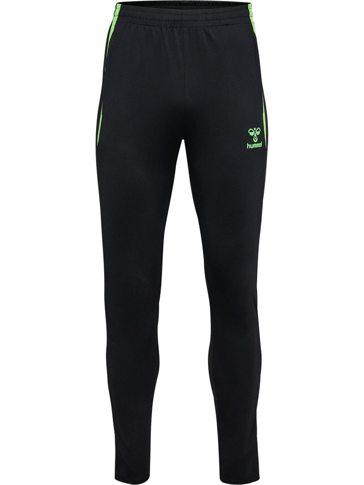 Hummel Hmllead 2.0 Training Pants - black/green gecko