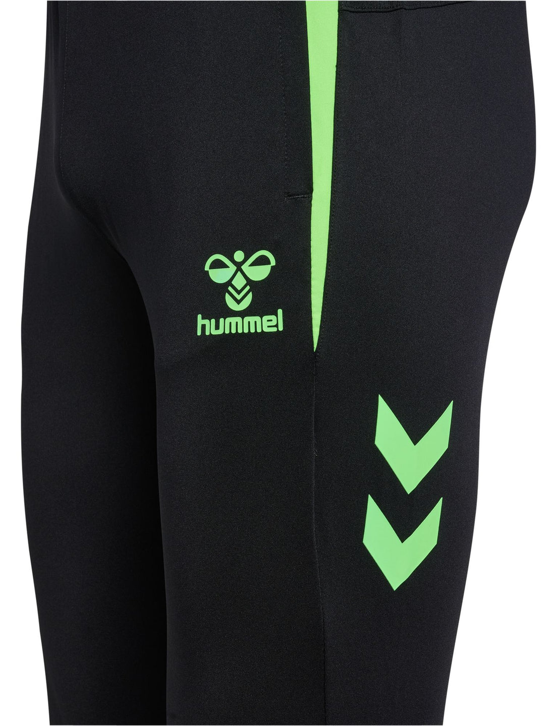 Hummel Hmllead 2.0 Training Pants - black/green gecko