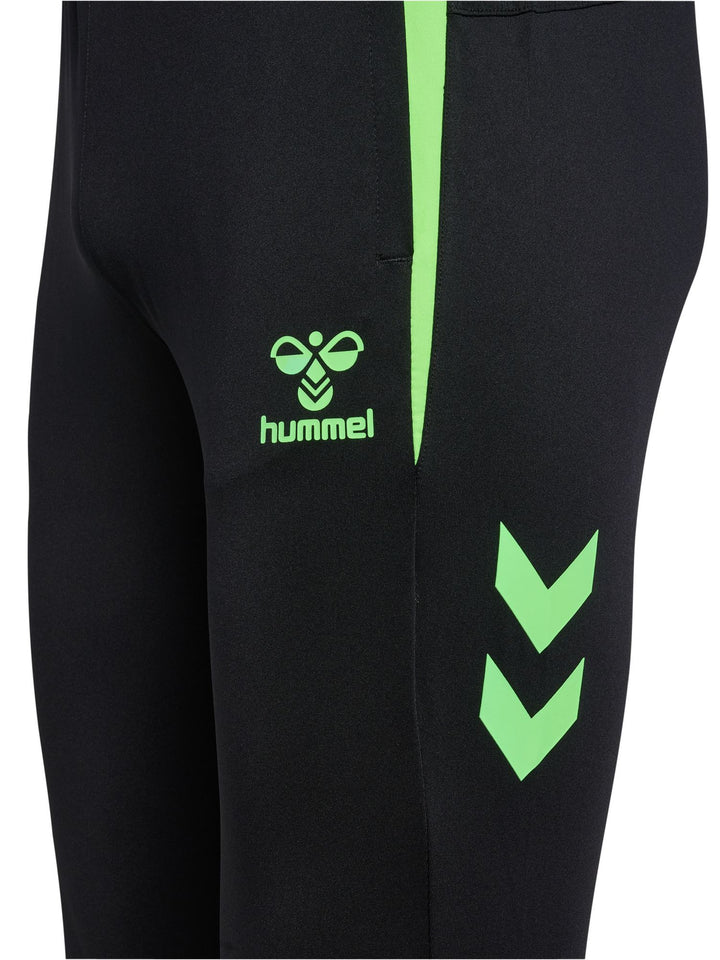 Hummel Hmllead 2.0 Training Pants - black/green gecko