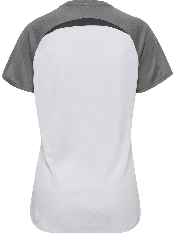Hummel Hmllead 2.0 Polo Woman - white/steel gray